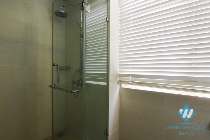 Villa adjacent to big garden for rent at Vinhome Riverside Long Bien Hanoi